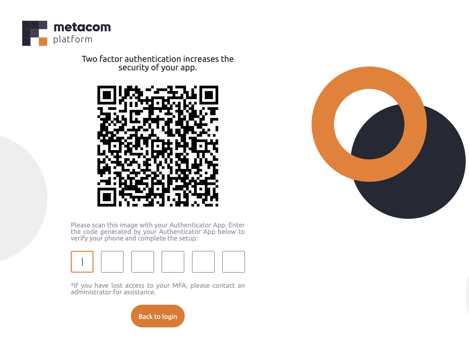 Register Authenticator app