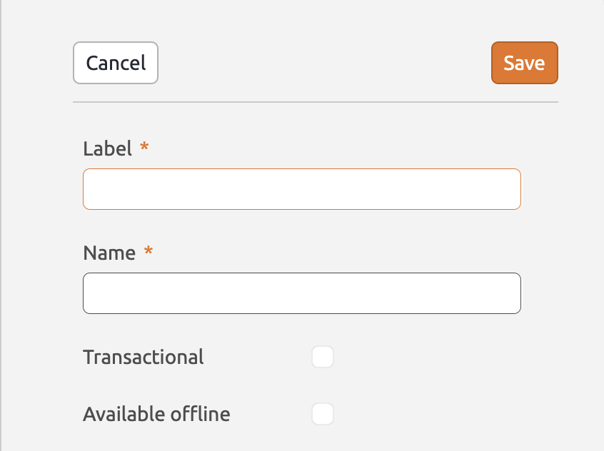 Bulk Action Properties